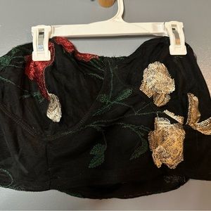 Appliqué tube top 3x